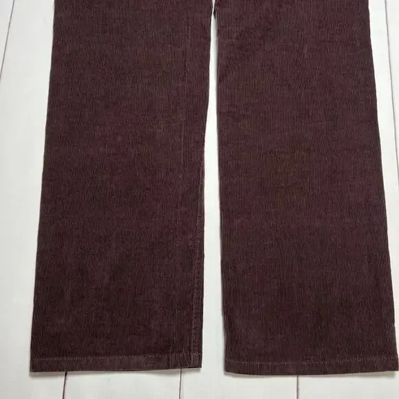 NWT Brooks Brothers Corduroy Pants SIZE 36 x 32 Brown Straight Leg NEW